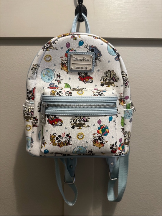 Loungefly Handbags - DISNEY PARKS X LOUNGEFLY RUNAWAY RAILWAY MINI BACKPACK